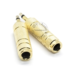 Rắc chuyển 3.5 sang 6.5 mono - Mono 3.5mm male to 6.5mm female adapter
