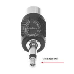 Giắc chuyển 3.5mm ra AV 2 chiếc - 3.5mm mono to RCA female jack plug