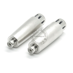 Giắc chuyển đổi canon cái sang AV 2 chiếc - XLR female to RCA female jack plug