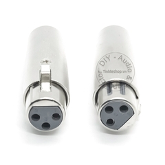 Giắc chuyển đổi canon cái sang AV 2 chiếc - XLR female to RCA female jack plug
