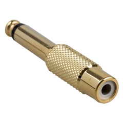 Đầu chuyển 6.5mm ra RCA cho Mixer Vang Âm ly 2 chiếc - RCA female to 6.35mm mono male connector