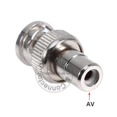 Đầu chuyển đổi AV sang BNC - BNC male to RCA female adapter