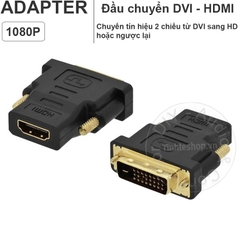 HDMI sang DVI 1080P - DVI-D 24+1 to HDMI female adapter