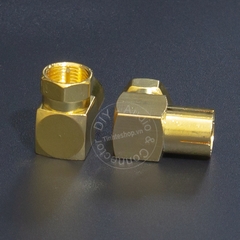 Giắc cắm TV F5 đực sang 9.5mm cái - F5 male to 9.5mm TV female adapter