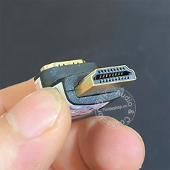 Đầu đổi HDMI đực sang cái vuông góc Unitek YA-008 - HDMI converter is 90 degrees male to female