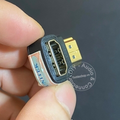 Đầu đổi HDMI đực sang cái vuông góc Unitek YA-008 - HDMI converter is 90 degrees male to female