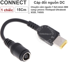 Đầu chuyển chân sạc IBM Lenovo ThinkPad 7.9*5.4 ra chân sạc X140E X240 X240S X230 X250 X1 carbon