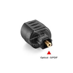 Đầu đổi quang sang 3.5 toslink - 3.5mm mini optical audio converter