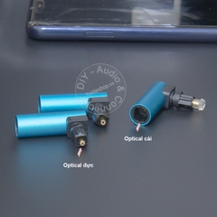 Đầu optical bẻ góc đực sang cái - Perpendicular male to female optical digital audio converter