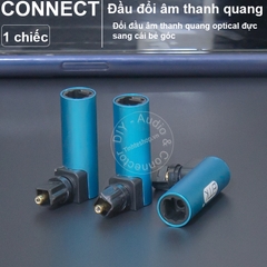 Đầu chuyển optical sang 3.5 - Mini 3.5mm toslink to optical audio jack at right angle