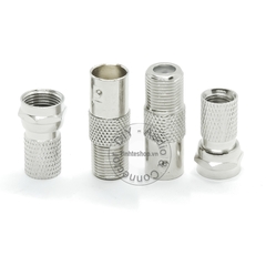Đầu đổi F5 sang BNC cái - BNC sang F5 connector kèm chuôi vặn 1 chiếc