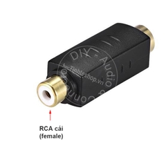 Giắc chuyển AV sang S video 1 chiếc - S-Video female to RCA female adapter