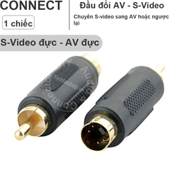 Jack chuyển S Video ra AV 1 chiếc - S-Video female to RCA male adapter