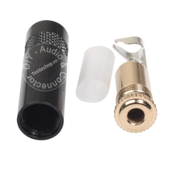 Đầu hàn audio 3.5mm cổng cái stereo TRS OD6mm 1 chiếc - 3.5mm female TRS solder connector