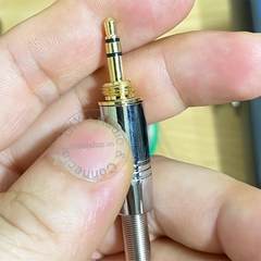 Đầu hàn 3.5 vặn ren cho tai nghe kiểm âm Tai nghe trùm đầu - DIY threaded 3.5mm stereo plug for monitor headphones