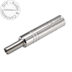 Đầu hàn jack 6.5mm cái stereo/mono chuôi lò xo OD6mm