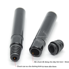 1 chiếc - Đầu hàn jack TRS 6.5mm mono stereo cổng cái - 6.5mm female solder connector OD4-8mm