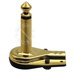 Đầu hàn jack 6 ly vuông góc cho bộ chỉnh âm giutar - 6.5mm mono solder connector for equalizer
