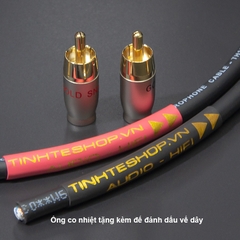 Đầu hàn hoa sen Gold Snake 2 chiếc OD5mm - RCA jack plug