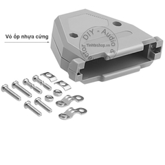 Đầu hàn kèm vỏ ốp DB37 cái - DB37 female connector OD10mm