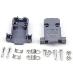 Đầu hàn DB9 RS232 đực kèm vỏ ốp 1 chiếc
