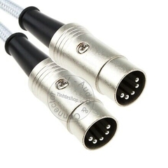 Đầu hàn midi 5 chân đực OD6mm - Jack midi 5pin