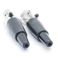 1 chiếc - Đầu hàn jack mini XLR 4pin cái OD5mm - 4pin mini XLR female solder connector