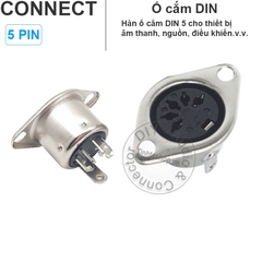 Ổ cắm DIN 3 đến 13 Lắp thùng máy Trên giá đỡ - DIN 3pin to 13pin female socket