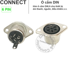 Ổ cắm DIN 3 đến 13 Lắp thùng máy Trên giá đỡ - DIN 3pin to 13pin female socket