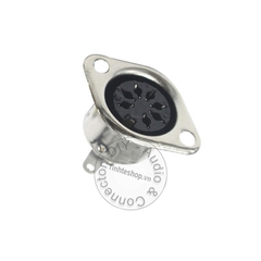 Ổ cắm DIN 3 đến 13 Lắp thùng máy Trên giá đỡ - DIN 3pin to 13pin female socket