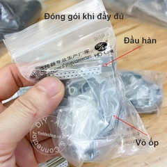 Giắc cắm 25 chân cái hàn kèm vỏ ốp - DB25 female connector