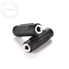 Đầu nối 3.5mm AUX 3 nấc TRS - Audio 3.5mm TRS female to female connector