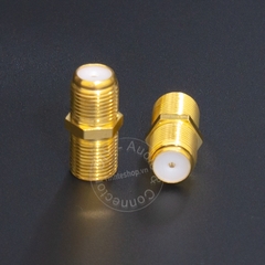Combo đầu nối và chuôi vặn jack F5 cho anten TV đầu thu kỹ thuật số - Đầu nối cáp đồng trục