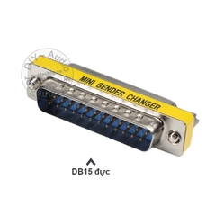 Rắc cắm COM 15 pin đực sang đực - DB15 male to male connector