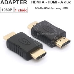Đầu HDMI đực sang đực 1 chiếc - Đầu nối HDMI 2 đầu dương - HDMI male to HDMI male