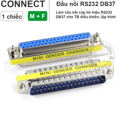 Giắc cắm 37pin cái sang cái - DB37 female to female connector