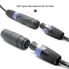 Đầu nối jack loa speakon 4pin 1 chiếc - 4 pin female to 4 pin female speakon coupler adapter