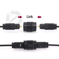 Đầu nối cáp âm thanh quang ống đồng - Đầu nối optical 2 cổng cái
