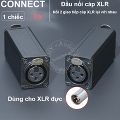 Đầu canon đực sang cái DIY - Male to female XLR connector