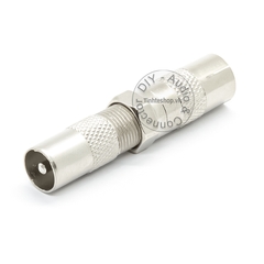 Đầu đổi RF F5 đực ra cổng anten TV 9.5mm đực cho clear key - F5 male to PAL TV 9.5mm male connectors