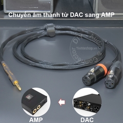 Dây canon sang 4.4 chuyển âm thanh từ DAC sang AMP - 2 XLR female to balanced 4.4mm male cable