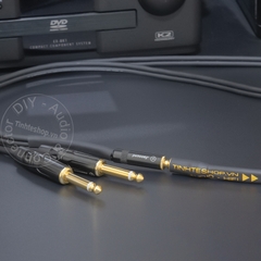 Cáp gộp 2 jack 6 ly mono sang 3.5 stereo DIY 0.2 đến 5 mét - 3.5mm female to 2 6.5mm mono