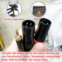 Dây micro for Sennheiser SK EK 100 300 500 G3, Saramonic UwMic9, 10, 15, VmicLink5