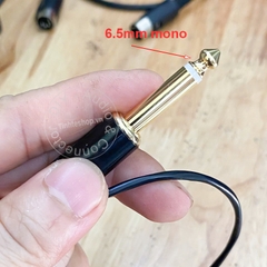 Dây micro thu âm cho Đàn violin Guitar Kèn Saxophone 3.5 khóa ren sang 6.5