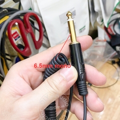 Dây thu âm microphone cho Đàn violin Guitar Kèn Saxophone 3.5 khóa ren sang 6.5