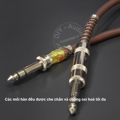 Dây 2 đầu 6.5mm stereo DIY 0.5M đến 10M - 6.35mm stereo cable