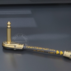 Dây 2 đầu 6 ly công vuông góc cho EQ ghi ta DIY 10Cm đến 50Cm - Brief 1/4 TS audio cable for guitar tuner