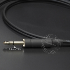 Dây jack 6 ly stereo ra 2 AV DIY 0.5M đến 10M - 6.5mm TRS to 2 RCA cable