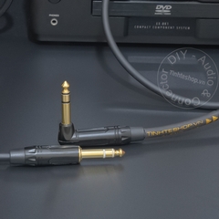 Dây 6 ly TRS balnced DIY 0.5 đến 10 mét - 6.35mm stereo audio cable