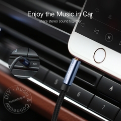 Dây 2 đầu 3.5 Ugreen AV112 dài từ 0.5 mét đến 5 mét - 3.5mm AUX cable